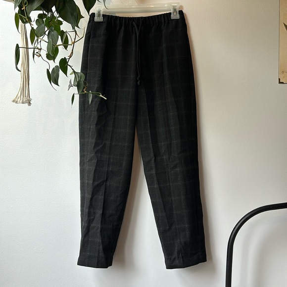 Aritzia Babaton Group - Jimmy Pants Black Plaid - Picture 1 of 5